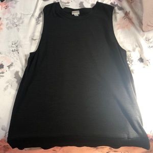 Black Sleeveless Sweater